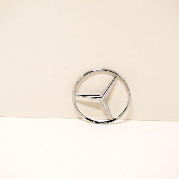 Mercedes Benz S-Class W126 Rear Trunk Boat Badge Emblem A1267580158 NEW ORIGINAL