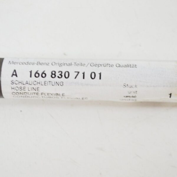 NEW MERCEDES BENZ GLE COOLANT HOSE W166 ENGINE A1668307101 ORIGINAL - Image 4