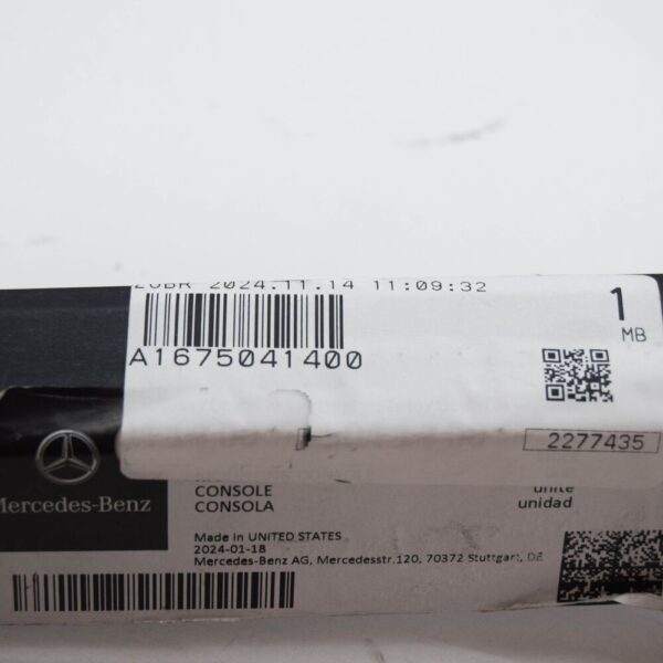 MERCEDES-BENZ GLE W167 RIGHT SIDE RADIATOR BRACKET MOUNT A1675041400 NEW ORIGINAL