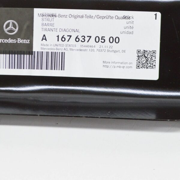 MB GLE W167 longitudinal brace front left A1676370500 NEW ORIGINAL