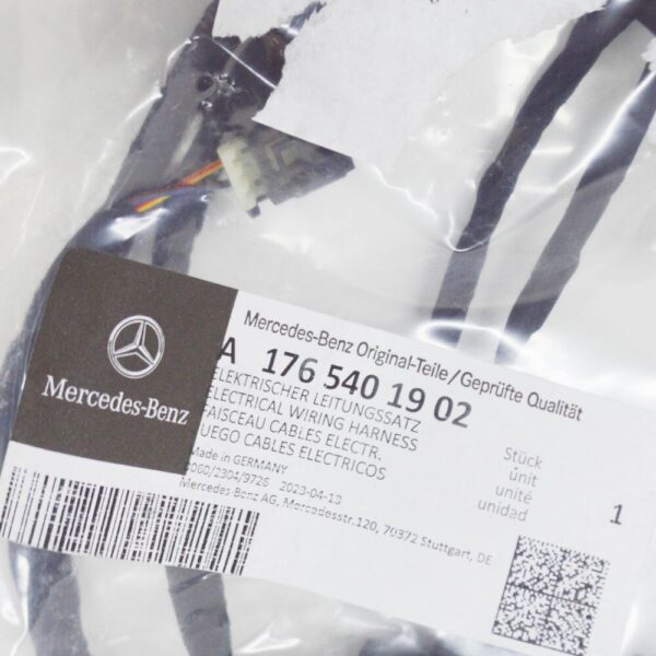 MB A W176 Front Bumper PDC Wiring Harness A1765401902 NEW ORIGINAL