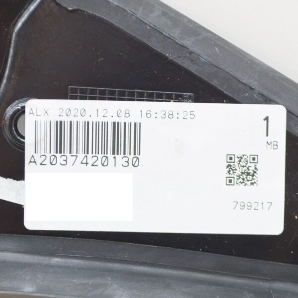 Mercedes-Benz C Cl203 rear door trim left A2037420130 NEW ORIGINAL