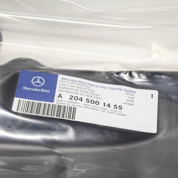 MERCEDES C CLASS W204 C180 COLD AIR SHROUD FAN UPPER COVER A2045001455 NEW