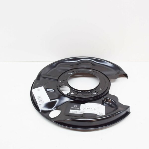 NEW MB E W210 REAR BRAKE GUARD PLATE A2104201144 98-02 ORIGINAL - Image 4