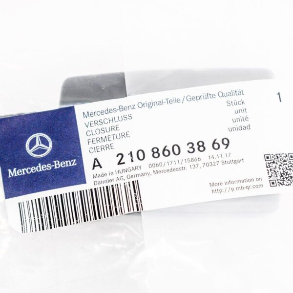 NEW MERCEDES-BENZ E W210 SEAT BUCKLE FRONT RIGHT A2108603869 2002 ORIGINAL - Image 4
