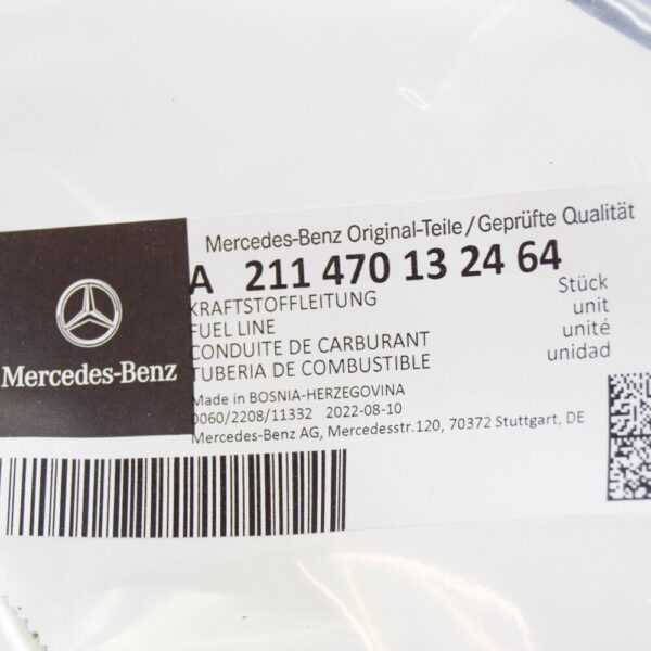 MERCEDES-BENZ E W211 FUEL LINE A211470132464 NEW ORIGINAL