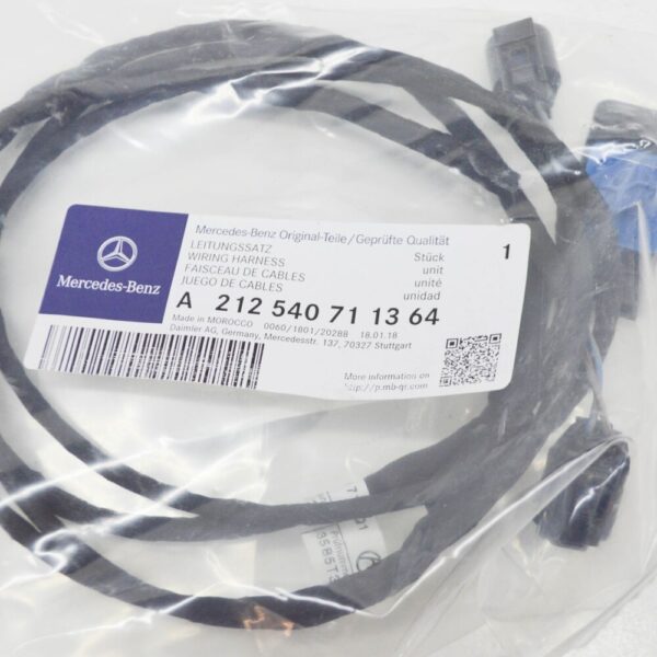 Mercedes-Benz E W212 Front Bumper Harness A2125407113 NEW ORIGINAL