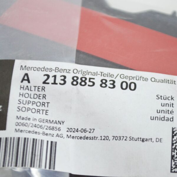 MERCEDES-BENZ E W213 Front Left Bumper Face Bar Bracket A2138858300 NEW ORIGINAL