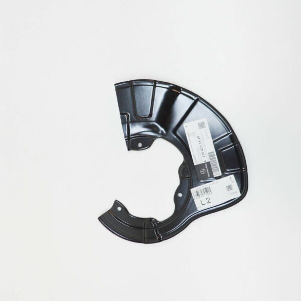 NEW MB S W220 FRONT RIGHT WHEEL BRAKE PROTECTIVE PLATE A2204211420 - Image 4