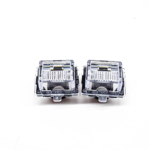 Mercedes-Benz S Class W221 license plate lights pair A2218200456 NEW REAL - Image 4