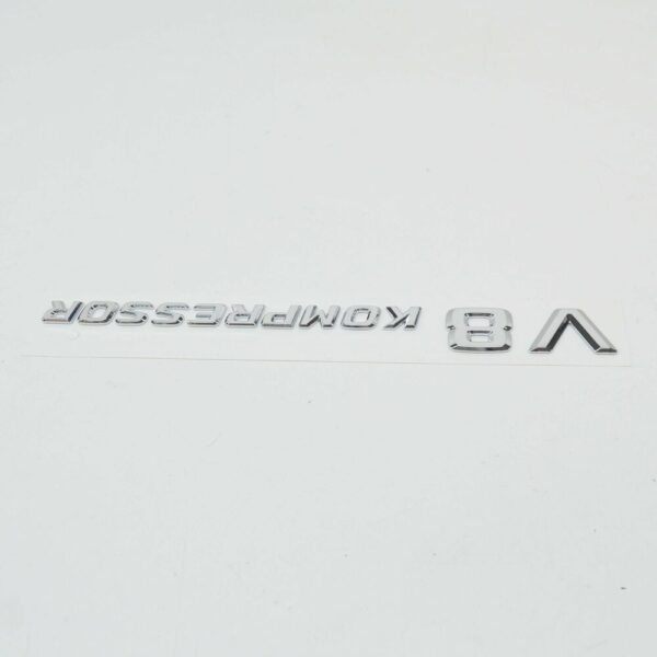 NEW MERCEDES-BENZ SL R230 V8 KOMPRESSOR FENDER BADGE A2308170515 ORIGINAL - Image 4