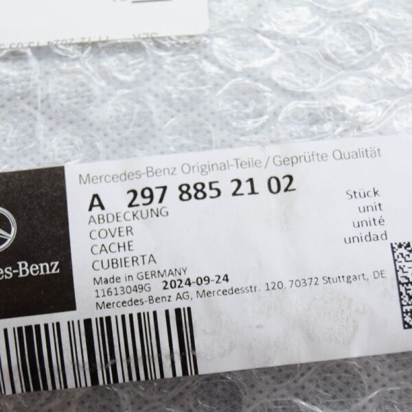 MERCEDES-BENZ EQS V297 Front Left Bumper Grille A2978852102 NEW ORIGINAL