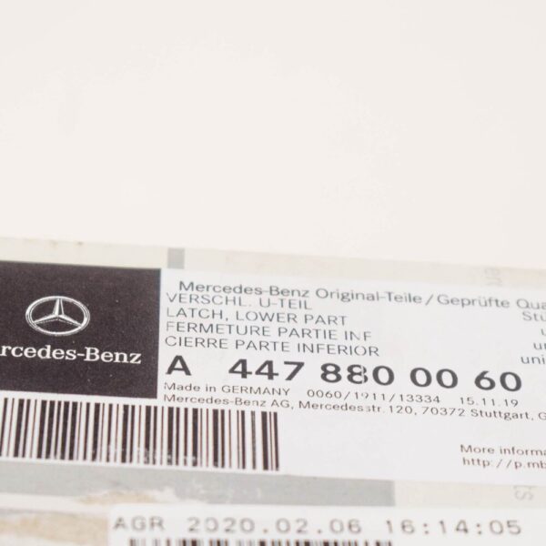 2016 Mercedes-Benz Vito W447 Hood Lock A4478800060 New ORIGINAL