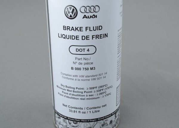 VW Audi ŠKODA Brake Fluid 1 liter B000750M3 Authentic - Image 4