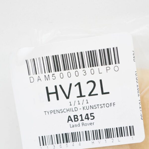 LAND ROVER RANGE ROVER Vogue L322 Tailgate Badge DAM500030LPO NEW GENUINE - Image 6