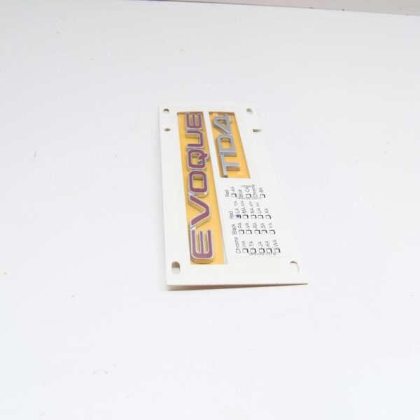 LAND ROVER RANGE ROVER EVOQUE L538 Rear Lid Name Plate LR032326 NEW GENUINE
