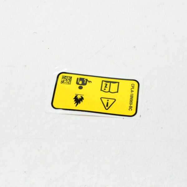 LR DISCOVERY 4 L319 AIR CONDITIONER STICKER LR048568