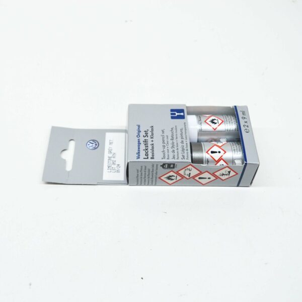 NEW AUDI VW TOUCH-UP PAINT SET LIMESTONE GREY-METALLIC LST0M2A7N ORIGINAL - Image 4