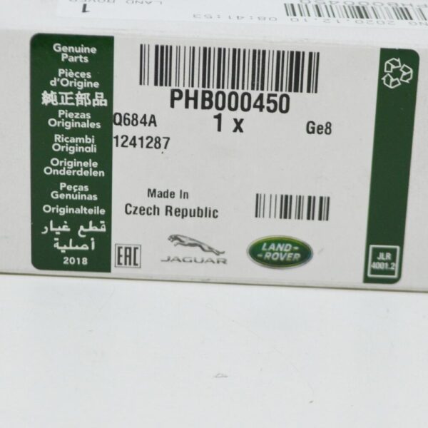 LAND ROVER RANGE ROVER L322 AGR Air Filter PHB000450 New Original - Image 6