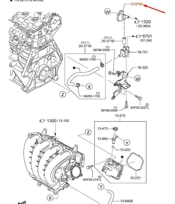 PY0113978 MAZDA CX-5 MK2 Catch Tank PY0113978 NEW GENUINE