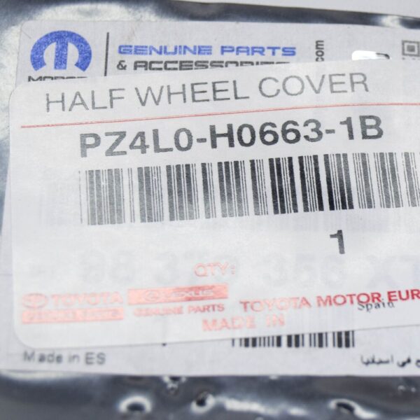 TOYOTA PROACE CITY MPV Wheel Cover Cap PZ4L0H06631B NEW - Image 6