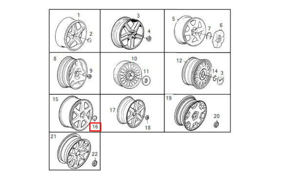 Volvo V90 MK1 Center Wheel Cap Cover 1pcs 30666913 NEW REAL - Image 3