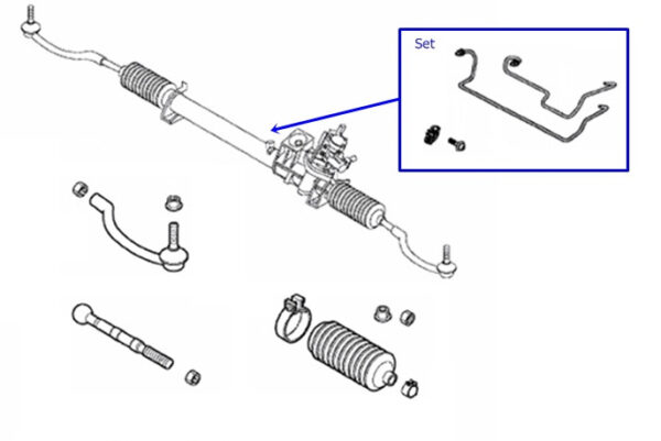 Volvo XC90 MK1 Steering System Pipe Kit LHD 30776289 NEW GENUINE - Image 6