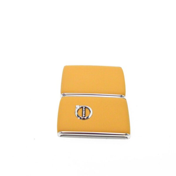 Volvo S90 MK2 Leather Amber Key Fob Casing 31652174 NEW GENUINE
