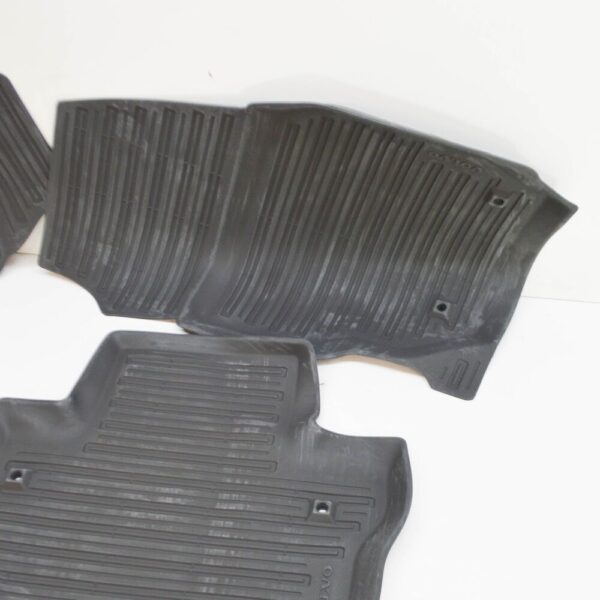 Volvo S80 MK2 Rubber Floor Off Black Mats Set LHD 39807564 NEW GENUINE