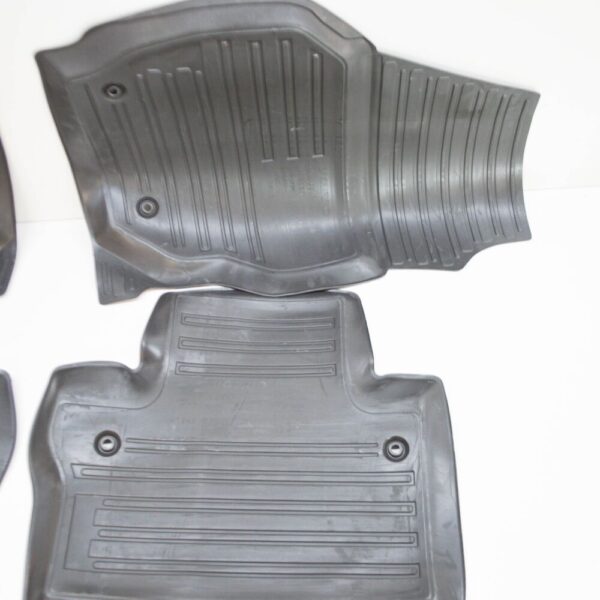 Volvo S80 MK2 Rubber Floor Off Black Mats Set LHD 39807564 NEW GENUINE - Image 5