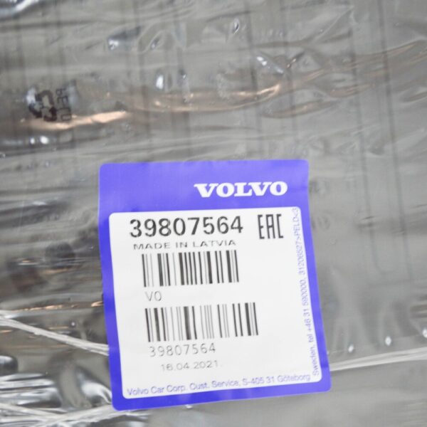 Volvo S80 MK2 Rubber Floor Off Black Mats Set LHD 39807564 NEW GENUINE - Image 6