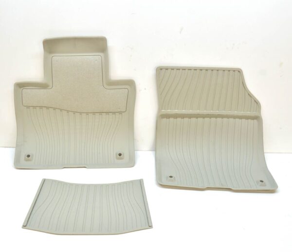 VOLVO XC90 MK2 RUBBER FLOOR BLONDE MATS SET LHD 32338451 NEW GENUINE - Image 5