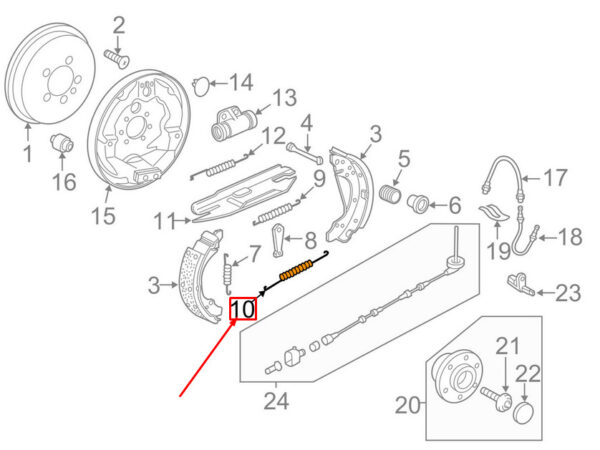 NEW GENUINE OEM 5C0609717