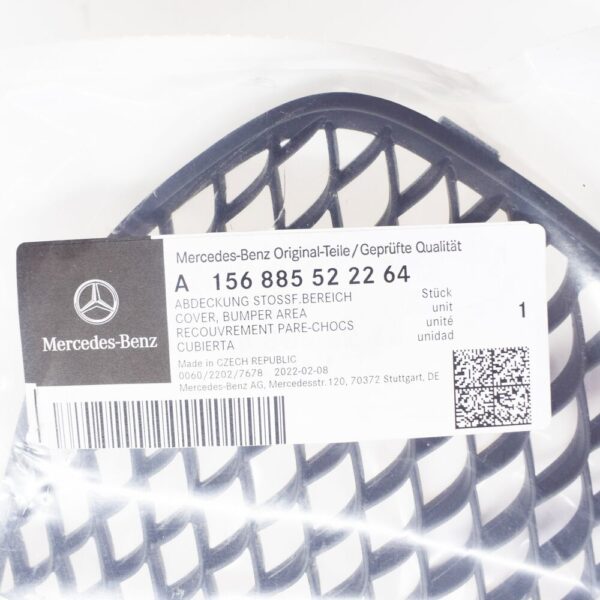 Mercedes-Benz GLA-CLASS X156 Front AMG Bumper Right Grill A1568855222 NewORIGINAL - Image 5