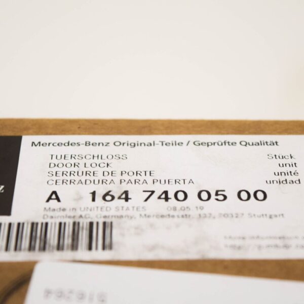 Mercedes Benz M W164 tailgate tailgate closure A1647400500 new