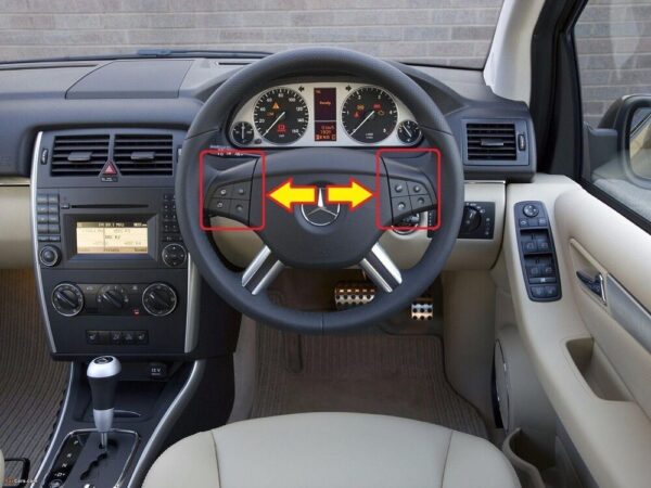 ORIGINAL Mercedes Benz C-Class W204 W212 Steering Wheel Control Button A16982097109 - Image 4