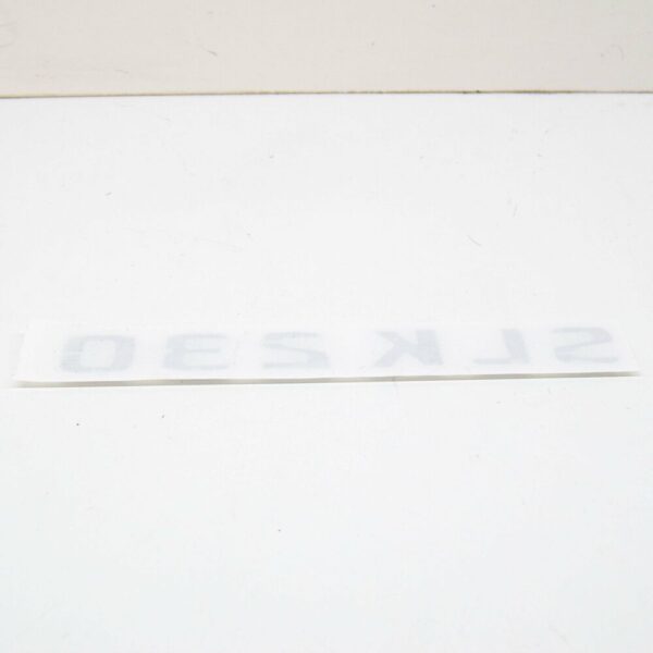 NEW MERCEDES-BENZ SLK R170 REAR BOOT LID CHROME BADGE A1708170215 - Image 4