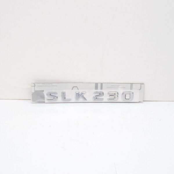 NEW MERCEDES-BENZ SLK R170 REAR BOOT LID CHROME BADGE A1708170215