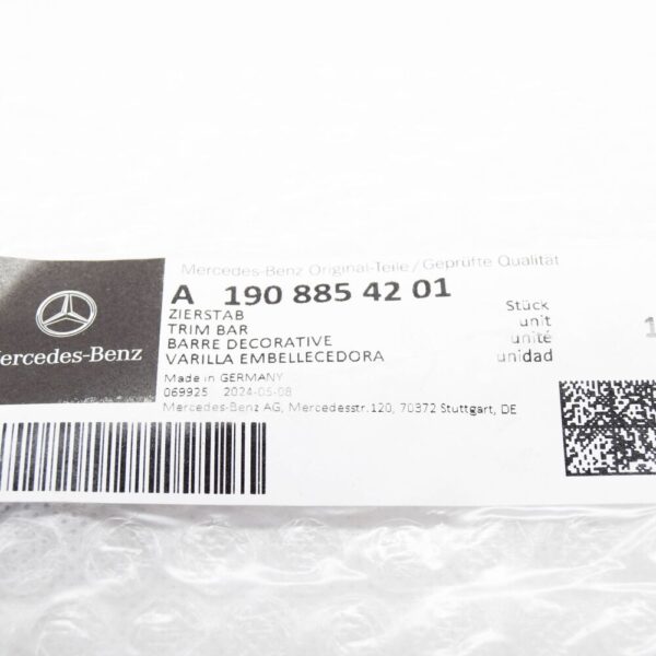 MERCEDES-BENZ AMG GT C190 FRONT BUMPER LEFT OUTER TRIM A1908854201 NEW