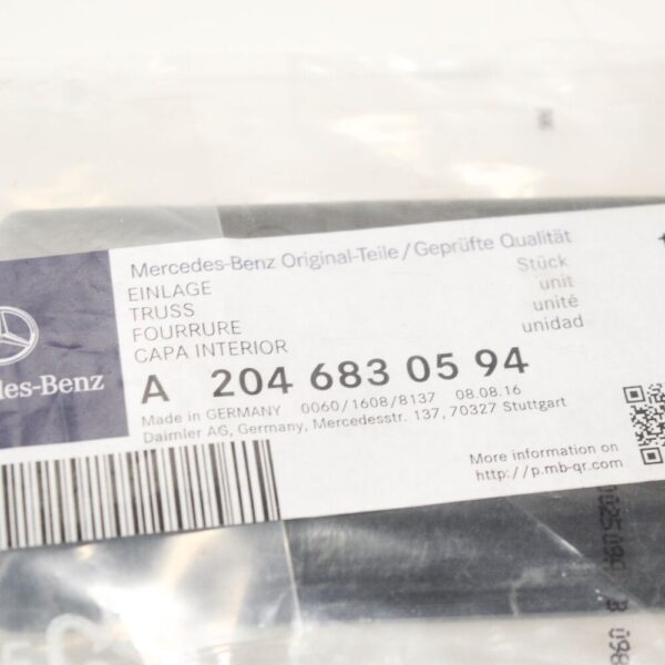 MB C W204 Ashtray Insert Black Pad A2046830594 NEW ORIGINAL - Image 4