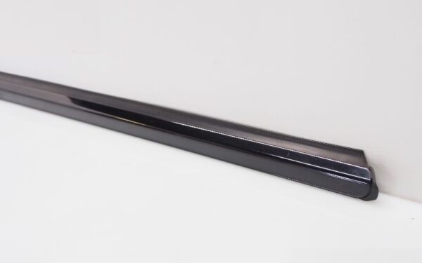 New ORIGINAL MERCEDES BENZ W211 Front Door N/S Left Window Molding Gloss Black - Image 4