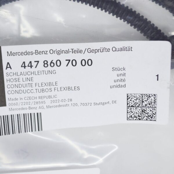 MERCEDES-BENZ VITO W447 Windshield Wiper Pants Line A4478607000 NEW ORIGINAL