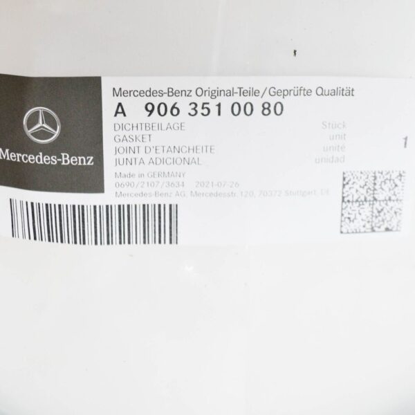 Mercedes Benz Sprinter 906 Rear Axle Sealing Shim A9063510080 New ORIGINAL