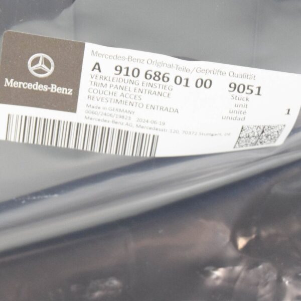 MERCEDES-BENZ SPRINTER W907 FRONT LEFT ENTRANCE TRIM A91068601009051 NEW ORIGINAL